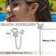 9ct Gold 925 Sterling Silver Stud Earrings Bar Butterfly Heart Moon Flower Cz Lightning Chain Stud Earring Drop Dangle Small Chain Stud Earrings For Women Girls 9ct Gold 925 Sterling Silver Stud Earrings Bar Butterfly Heart Moon Flower Cz Lightning Chain Stud Earring Drop Dangle Small Chain Stud Earrings For Women Girls